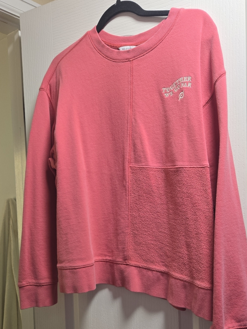 Peloton Pink Crewneck Sweater